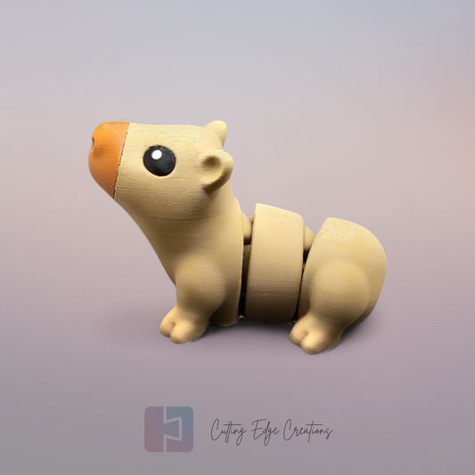Capybara Flexi – Relaxed, Wiggly Desk Buddy with Maximum Chill