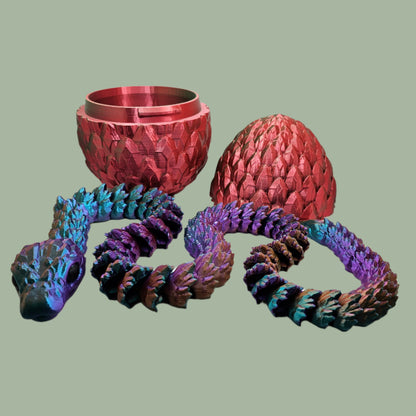 Large Snake with Egg