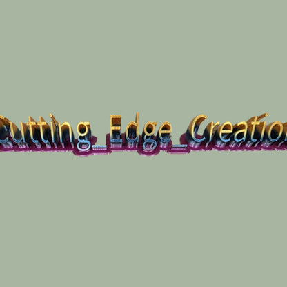 3D Desk Signs