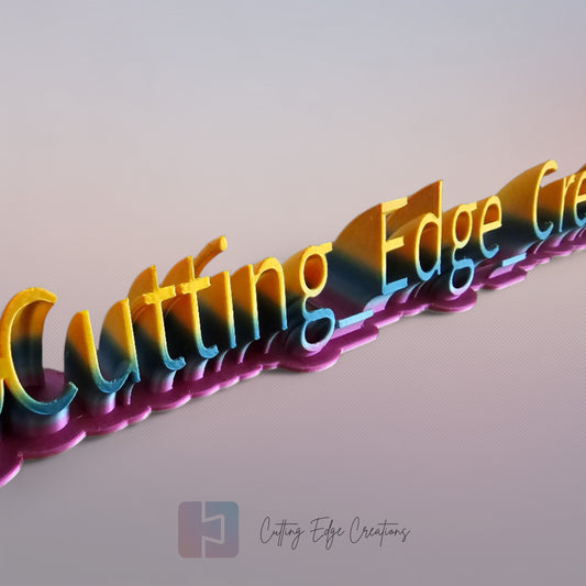 3D Desk Signs