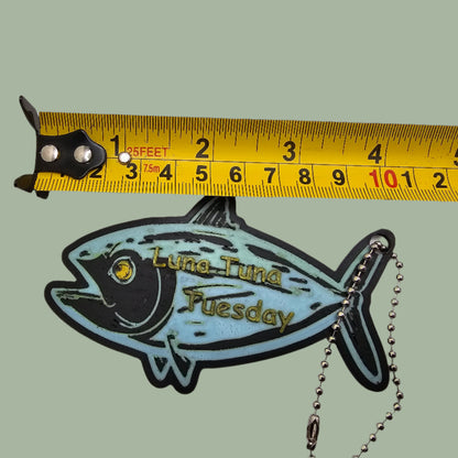 Luna Tuna Tuesday Keyring