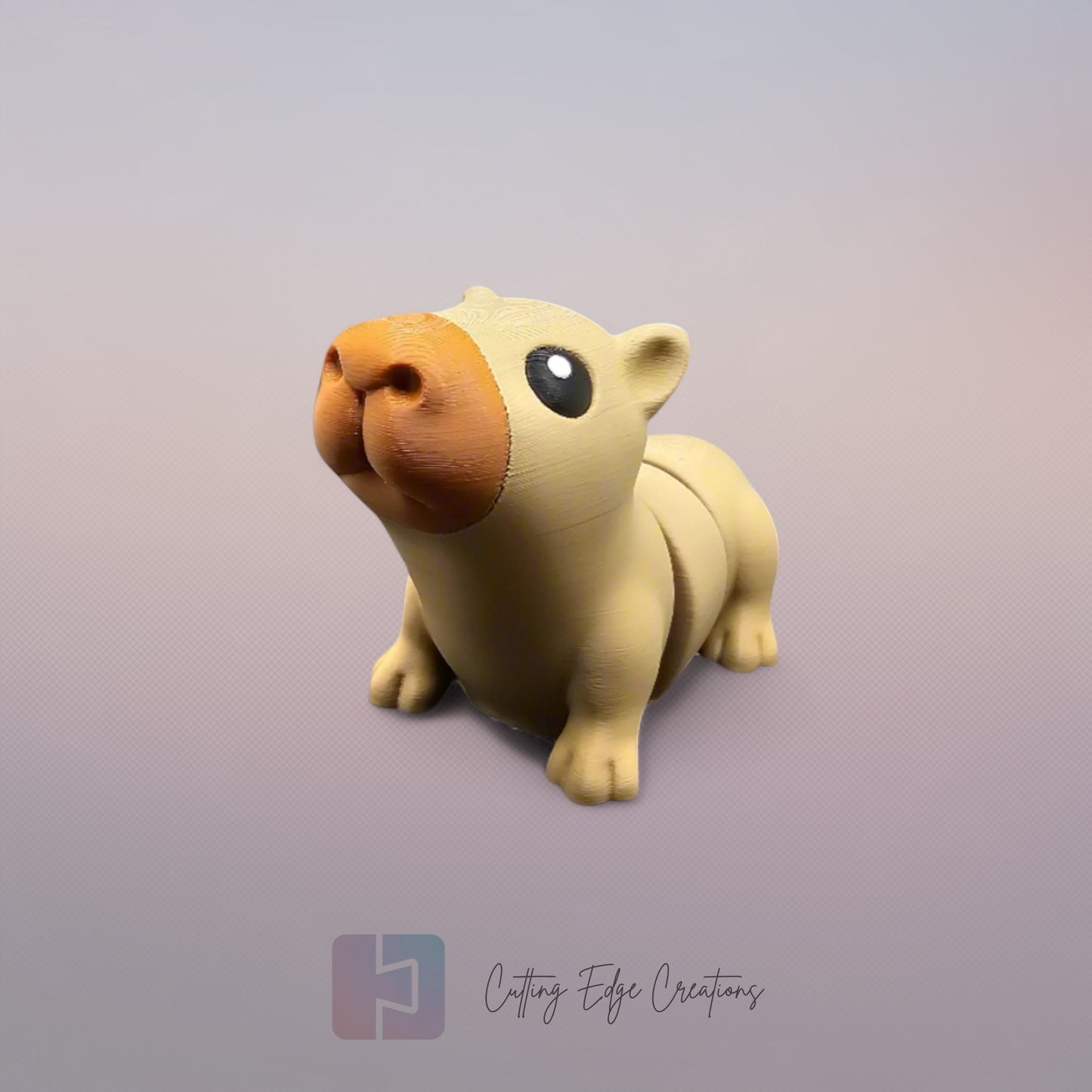 Capybara Flexi – Relaxed, Wiggly Desk Buddy with Maximum Chill