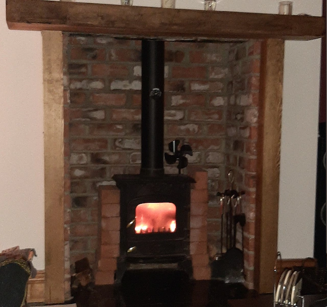 Solid oak mantelpiece supplied with fixings and your choice of distressing